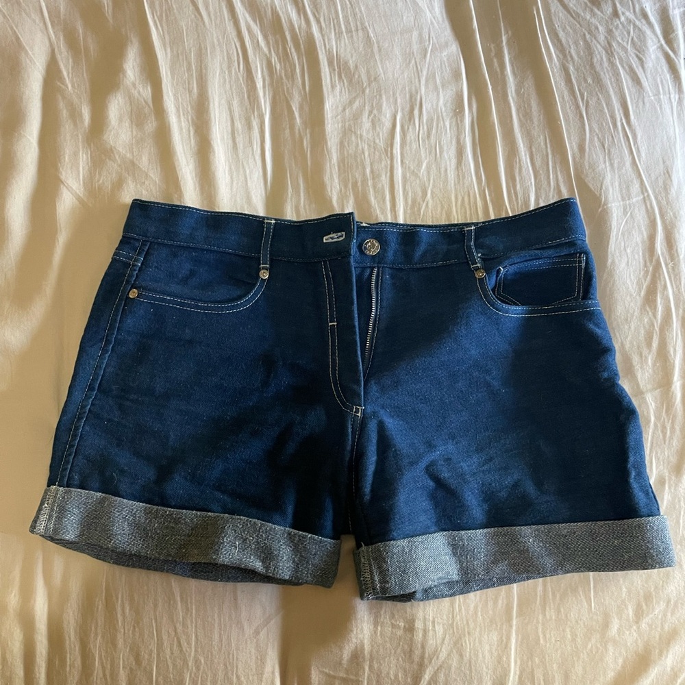 New Organic Denim plant dyed Indigo dyed shorts handmade